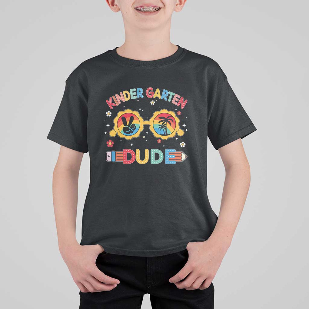 Funny Cool Kindergarten Dude T Shirt For Kid TS09 Black Print Your Wear