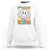 2nd Grade Vibes Sweatshirt Retro Groovy Back To School TS09 White Print Your Wear