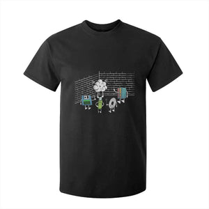 Funny Software Developers T Shirt For Kid Computer Storage Evolution Cloud TS09 Black Print Your Wear