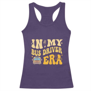 In My Bus Driver Era Racerback Tank Top TS09 Purple Print Your Wear
