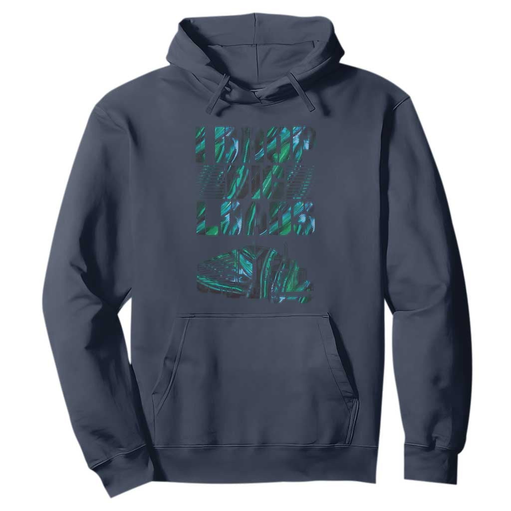 Truck Driver Hoodie I Drop Big Loads TS09 Navy Print Your Wear