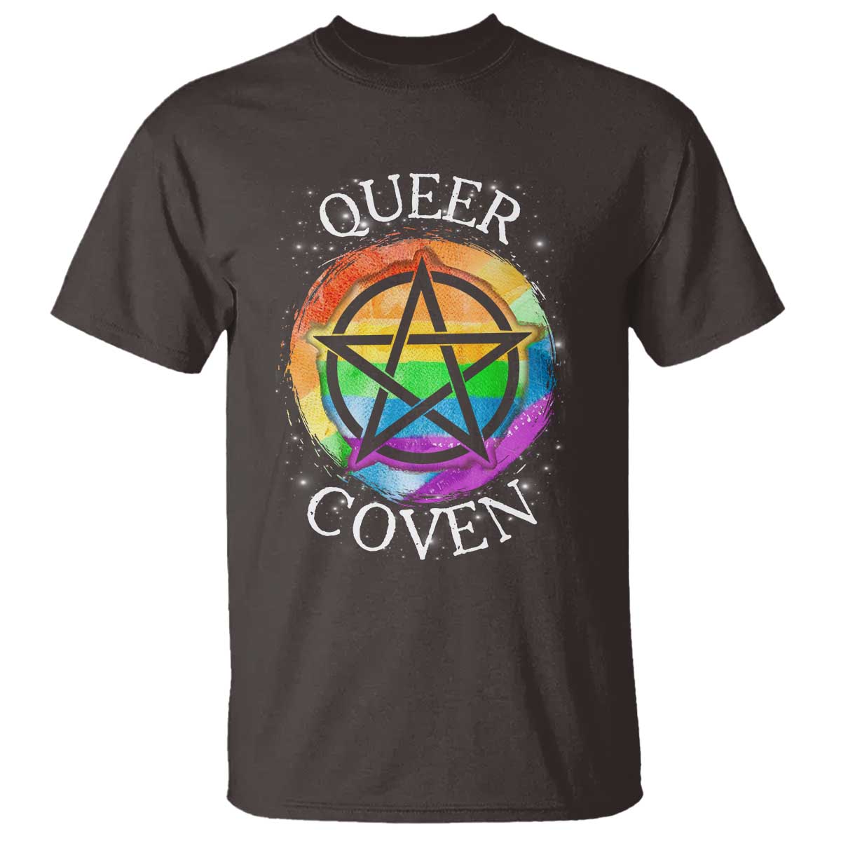 Funny Halloween LGBT T Shirt Queer Coven TS09 Dark Chocolate Print Your Wear