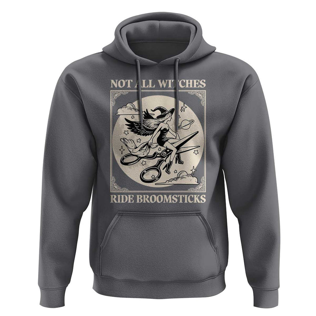 Funny Halloween Lesbian Hoodie Some Witches Don't Ride Broomsticks Les Witch TS09 Charcoal Print Your Wear