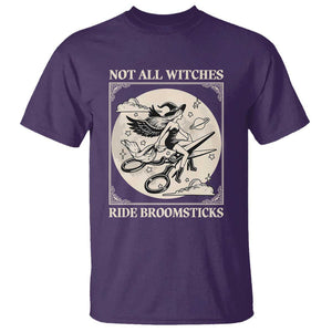 Funny Halloween Lesbian T Shirt Some Witches Don't Ride Broomsticks Les Witch TS09 Purple Print Your Wear