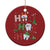 Christmas Dentist Christmas Ornament Ho Ho Ho Tooth Dental TS09 Print Your Wear