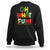 Oh What Fun Christmas Tree Candy Cane Sweatshirt TS09 Ice Gray Printyourwear