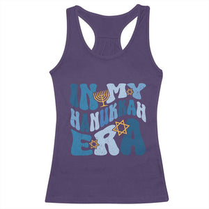 In My Hanukkah Era Racerback Tank Top Groovy Chanukkah Jewish TS09 Purple Print Your Wear