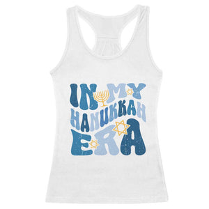 In My Hanukkah Era Racerback Tank Top Groovy Chanukkah Jewish TS09 White Print Your Wear