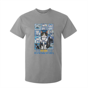 Hanukkah Cat T Shirt For Kid In My Hanukkat Era Cute Jewish Cats TS09 Sport Gray Print Your Wear