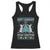 Hanukkah Christmas Cat Racerback Tank Top Happy Hanukkat Meowy Christmas TS09 Black Print Your Wear