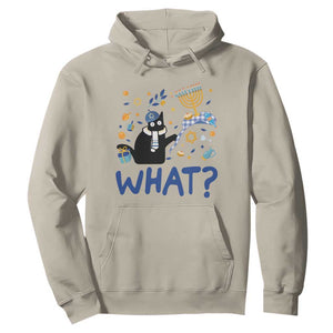 Funny Hanukkah Cat What Hoodie TS09 Sand Print Your Wear