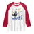 Funny Hanukkah Cat What Raglan Shirt TS09 White Red Print Your Wear