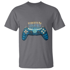 Funny Hanukkah Gamer Gaming T Shirt TS09 Charcoal Print Your Wear