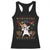 Funny Hanukkah Racerback Tank Top Jewnicorn Jewish Unicorn Rainbow TS09 Black Print Your Wear