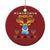 Funny Hanukkah Christmas Ornament Jewdolph Jewish Reindeer Menorah TS09 Print Your Wear