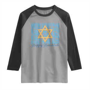 Funny Hanukkah Raglan Shirt Kiss My Ass Kiss His Ass Kiss Your Ass TS09 Sport Gray Black Print Your Wear