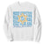 Funny Hanukkah Sweatshirt Kiss My Ass Kiss His Ass Kiss Your Ass TS09 White Print Your Wear