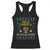 Funny Hanukkah Racerback Tank Top Feliz Januca Ladino Jewish Sephardic TS09 Black Print Your Wear