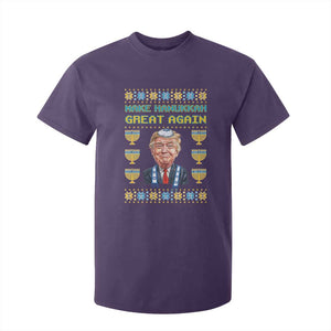 Funny Hanukkah Trump T Shirt For Kid Make Hanukkah Great Again TS09 Purple Print Your Wear