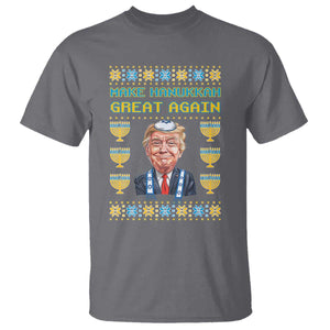 Funny Hanukkah Trump T Shirt Make Hanukkah Great Again TS09 Charcoal Print Your Wear