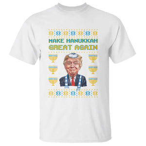 Funny Hanukkah Trump T Shirt Make Hanukkah Great Again TS09 White Print Your Wear