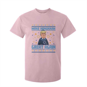 Funny Make Hanukkah Great Again Trump T Shirt For Kid TS09 Light Pink Print Your Wear