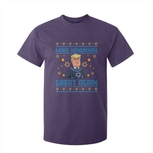 Funny Make Hanukkah Great Again Trump T Shirt For Kid TS09 Purple Print Your Wear