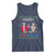 Funny Trump Dancing Merry Christmas Happy Hanukkahh Tank Top TS09 Navy Print Your Wear