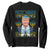 Funny Hanukkah Trump Sweatshirt Feliz Januca Jewish Sephardic Ladino TS09 Black Print Your Wear