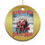 Funny Xmas Trump Christmas Ornament Oh What Fun It Is To Ride Trump Santa Motorcycle TS09 Print Your Wear