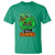 St. Patrick's Day T Shirt Irish I Was Gaming Funny Lucky Shamrocks Gamer TS09 Irish Green Printyourwear