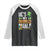 St Patrick's Day Couple Matching Raglan Shirt He's My Drunker Half TS09 Black White Print Your Wear