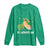 St Patrick's Day Long Sleeve Shirt Happy St.Catrick's Lucky Cat Shamrock Hat TS09 Irish Green Print Your Wear