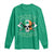 St Patrick's Day Long Sleeve Shirt Irish Viking Skull Lucky Shamrocks Ireland Flag TS09 Irish Green Print Your Wear