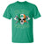 St. Patrick's Day T Shirt Irish Viking Skull Lucky Shamrocks Ireland Flag TS09 Irish Green Printyourwear