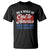 Funny 4th Of July T Shirt On A Scale Of One To America How Free Are You Tonight TS09 Black Print Your Wear