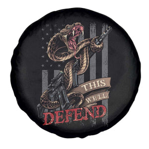 American Patriotic This We'll Defend Spare Tire Cover TS09 Print Your Wear