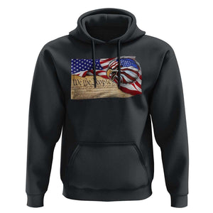 American Patriotic We The People Eagle Hoodie TS09 Black Print Your Wear