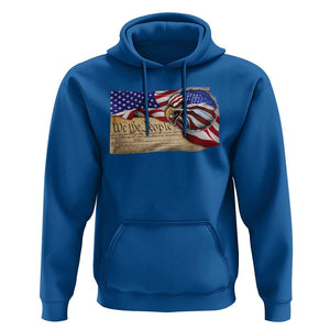 American Patriotic We The People Eagle Hoodie TS09 Royal Blue Print Your Wear