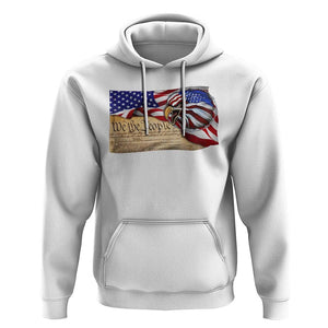 American Patriotic We The People Eagle Hoodie TS09 White Print Your Wear