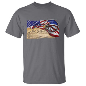 American Patriotic We The People Eagle T Shirt TS09 Charcoal Print Your Wear