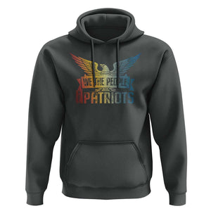 American Patriotic Hoodie We The People Are Patriots TS09 Dark Heather Print Your Wear