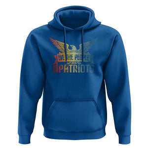 American Patriotic Hoodie We The People Are Patriots TS09 Royal Blue Print Your Wear