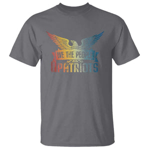 American Patriotic T Shirt We The People Are Patriots TS09 Charcoal Print Your Wear