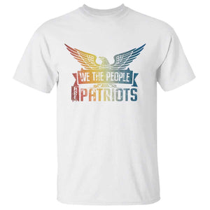 American Patriotic T Shirt We The People Are Patriots TS09 White Print Your Wear