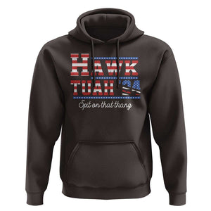 Funny Hawk Tuah Spit On That Thing Hoodie TS09 Dark Chocolate Print Your Wear