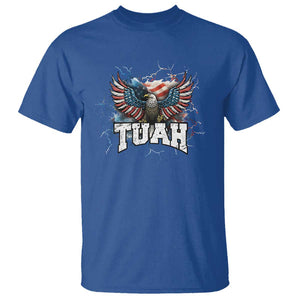 Hawk Tuah Cool America Ealge T Shirt TS09 Royal Blue Print Your Wear