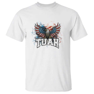 Hawk Tuah Cool America Ealge T Shirt TS09 White Print Your Wear