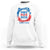 Abortion Rights Sweatshirt Roe Your Vote Pro Choice Feminist TS09 White Print Your Wear