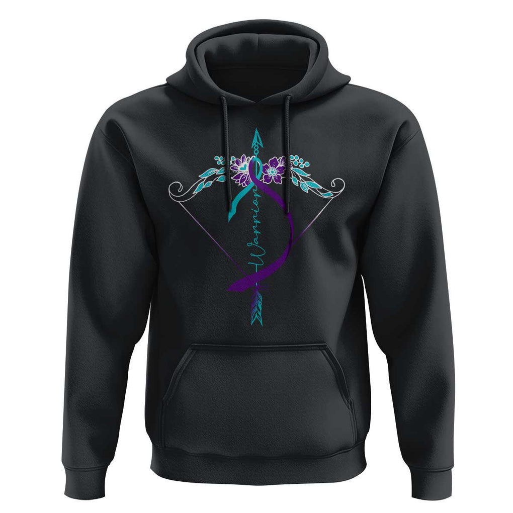 Suicide Prevention Arrow Warrior Hoodie TS09 Black Print Your Wear